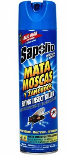 INSECTICIDA SPRAY MOSCAS Y ZANCUDOS 360ML "SAPOLIO"