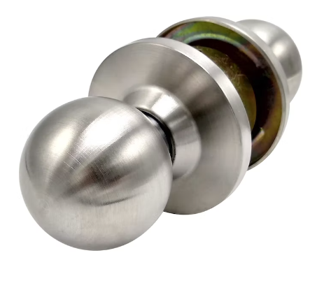 CHAPA BOLA  PLATEADO PERILLA SEMIPESADA CIEGO  "EUROLOCK"S"