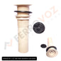DESAGUE LAVATORIO PVC 1 1/2"  SIN REBOSE