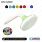 CABEZA DUCHA COLORES 4" C/BRAZO PVC