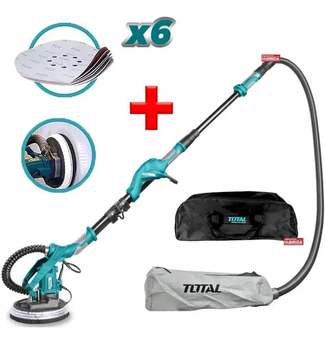 LIJADORA TELESCOPICA 1050W "TOTAL"