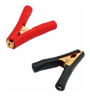 PINZA COCODRILO NEGRO/ROJO  80a ( X PAR )