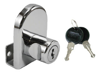 CHAPITA PUERTA  VIDRIO  408 CROMO