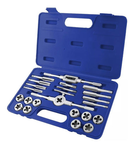 JUEGO TARRAJA MACHO HEMBRA 24PCS "TOOLCRAFT"