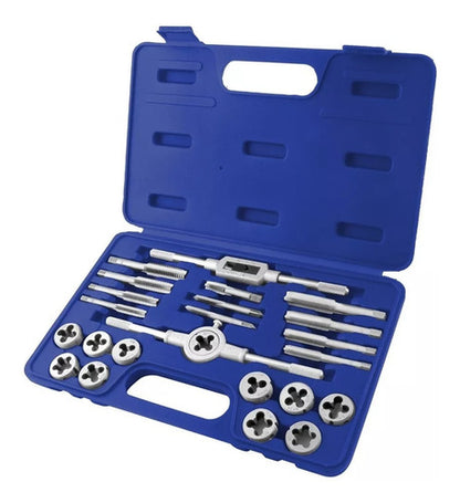 JUEGO TARRAJA MACHO HEMBRA 24PCS "TOOLCRAFT"