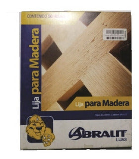 LIJA MADERA # 60 ABRALIT ( X UND )