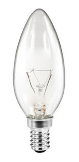 FOCO SANTITO TRANSPARENTE E14 40W "LITECH"