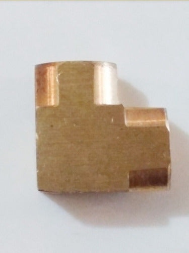 CODO BRONCE 1/8" HEMBRA x 1/8" HEMBRA "COMERCIAL"