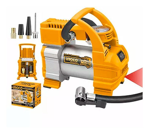 COMPRESORA AIRE AUTO 12V "INGCO"