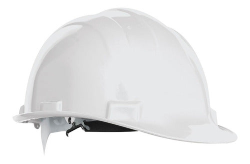 CASCO SEGURIDAD AJUSTE DE INTERVALOS BLANCO "PRETUL"