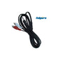 CABLE MACHO ESTEREO A 2 MACHOS RCA 1.8M