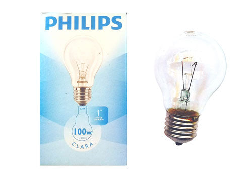 FOCO INCANDESCENTE 100W "PHILLIPS"