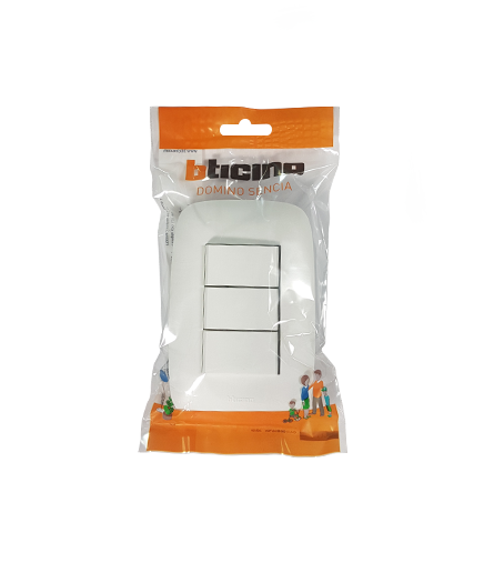 INTERRUPTOR TRIPLE P/EMPOTRAR  MODELO : SENCIA