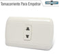 TOMACORRIENTE SIMPLE P/ EMPOTRAR MARFIL
