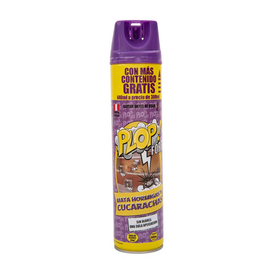 MATA CUCARACHA Y HORMIGAS  SPRAY "PLOP" 300 ml