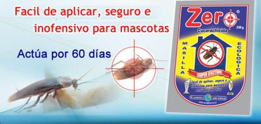MASILLA INSECTICIDA RASTRERO 125GR "ZERO"