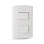 INTERRUPTOR CONMUTADOR DOBLE P/ EMPOTRAR