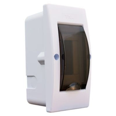 CAJA LLAVE TERMICA EMPOTRAR 2 POLOS PVC