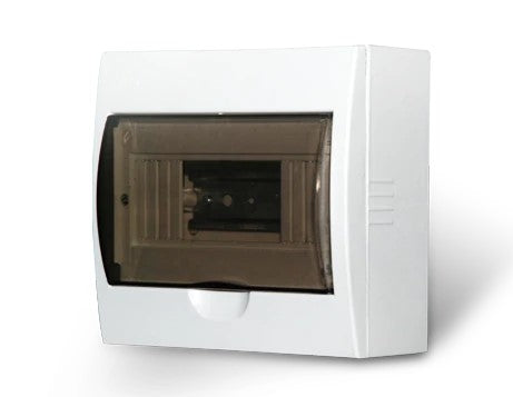 CAJA LLAVE TERMICA SOBREPONER 8 POLOS PVC