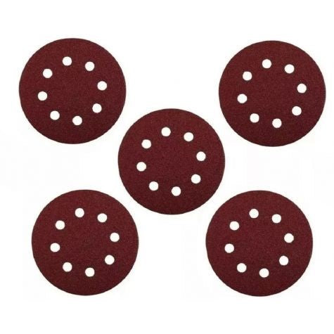 REPUESTOS LIJA REDONDA 4 1/2" (5PCS GRANO #60)