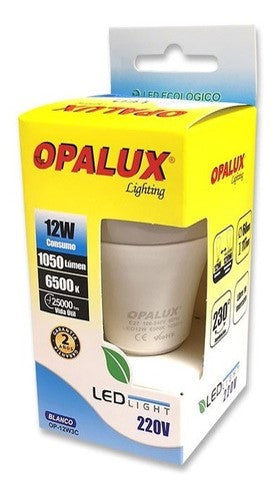 FOCO LED PERA 12W CALIDO PREMIUN "OPALUX"