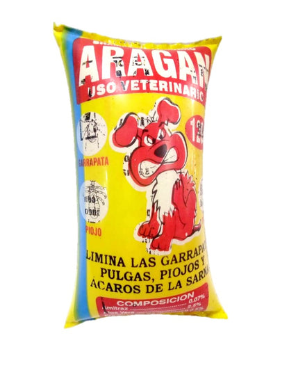 SHAMPOO PERRO 120ML "ARAGAN"