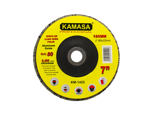 DISCO PULIFAN 7 1/4" X #60 "KAMASA"