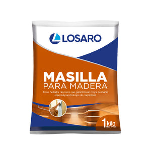 MASILLA MADERA 1KG "LOSARO"