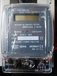 MEDIDOR  MONOFASICO DIGITAL "STRONGER"