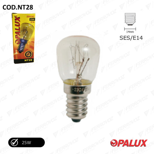 FOCO PEBETERO T/PERA 25W "OPALUX"