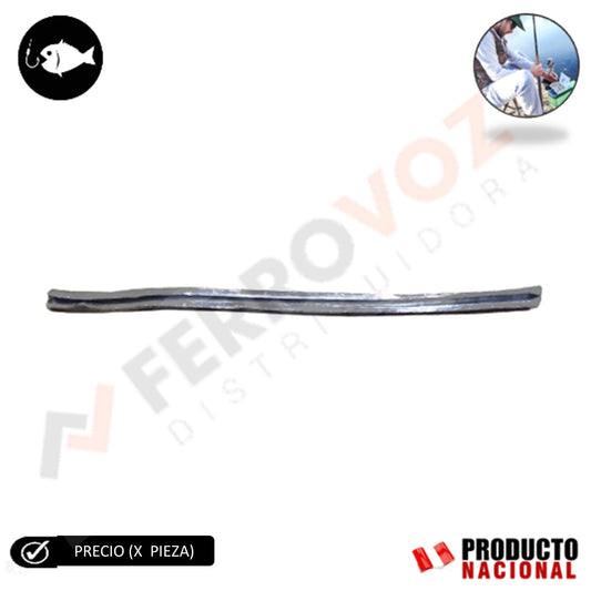 PLOMO PESCAR BARRA 100GR (X PIEZA) ¨NACIONAL¨