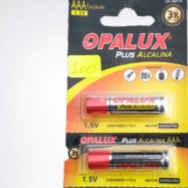 PILA ALCALINA AAA 1.5V "OPALUX"(1 PAR)