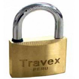 CANDADO DORADO COMERCIAL  #40 mm. 170 g. "TRAVEX"