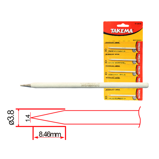 PUNTA PLATA P/CAUTIN 30W "TAKEMA"