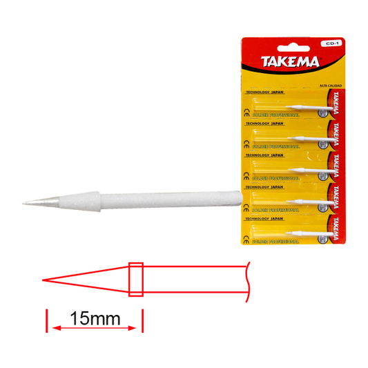 PUNTA PLATA P/CAUTIN ZD-726C 30W "TAKEMA"
