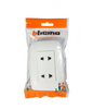 TOMACORRIENTE DOBLE P/ EMPOTRAR MODELO SENCIA "BTICINO"