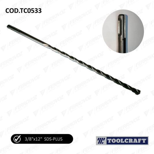 BROCA CONCRETO 10 mm x 210 mm SDS-PLUS "ASAKI"