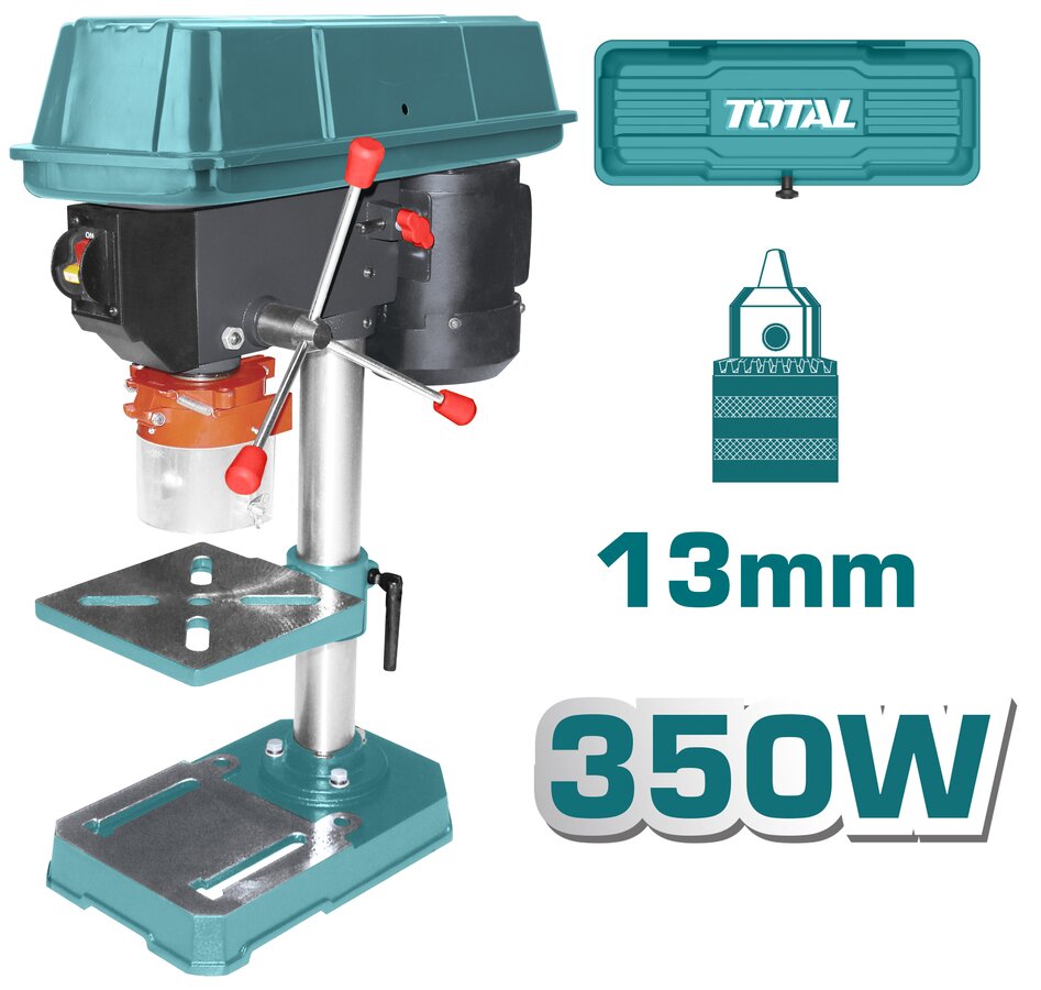 TALADRO BANCO 0.5HP 350WTS  "TOTAL"