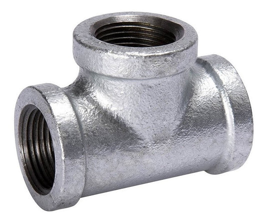 TEE GALVANIZADA 1/2"