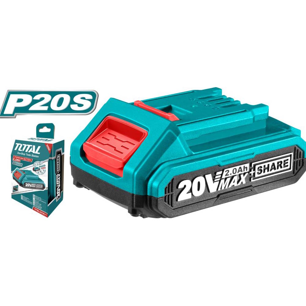 BATERIA 20V 2AMP "TOTAL"