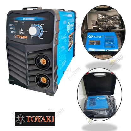 MAQUINA SOLDAR INVERSORA 250A MALETA " TOYAKI JAPAN"