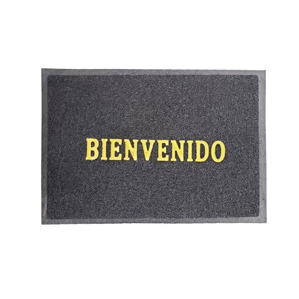 TAPETE ENTRADA BIENVENIDO 40 cm X 60 cm