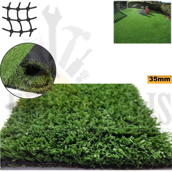 GRASS SINTETICO 35MM ENMALLADO (x 2 mtrs cuadrado )
