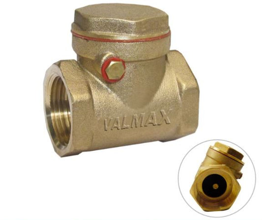 LLAVE CHECK BRONCE 1/2" "VALMAX"