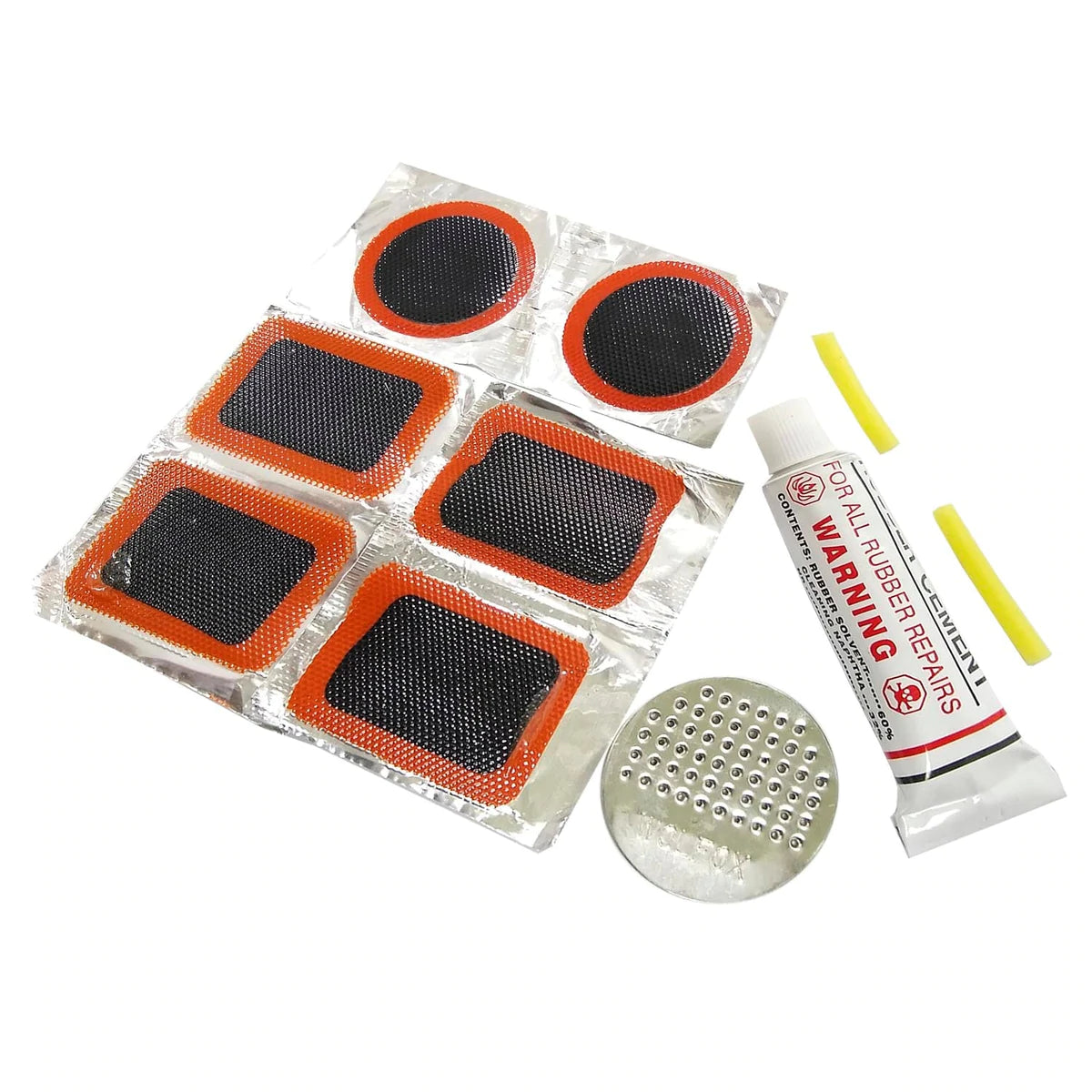 KIT PARCHES BICICLETA 6 PARCHES(10 PCS)