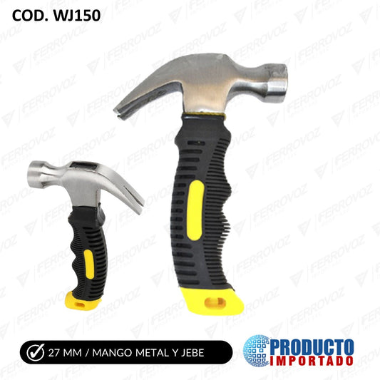 MARTILLO MINI MANGO JEBE 25MM