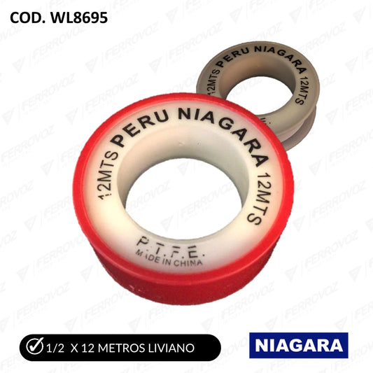 CINTA TEFLON ROJO "NIAGARA" 1/2"