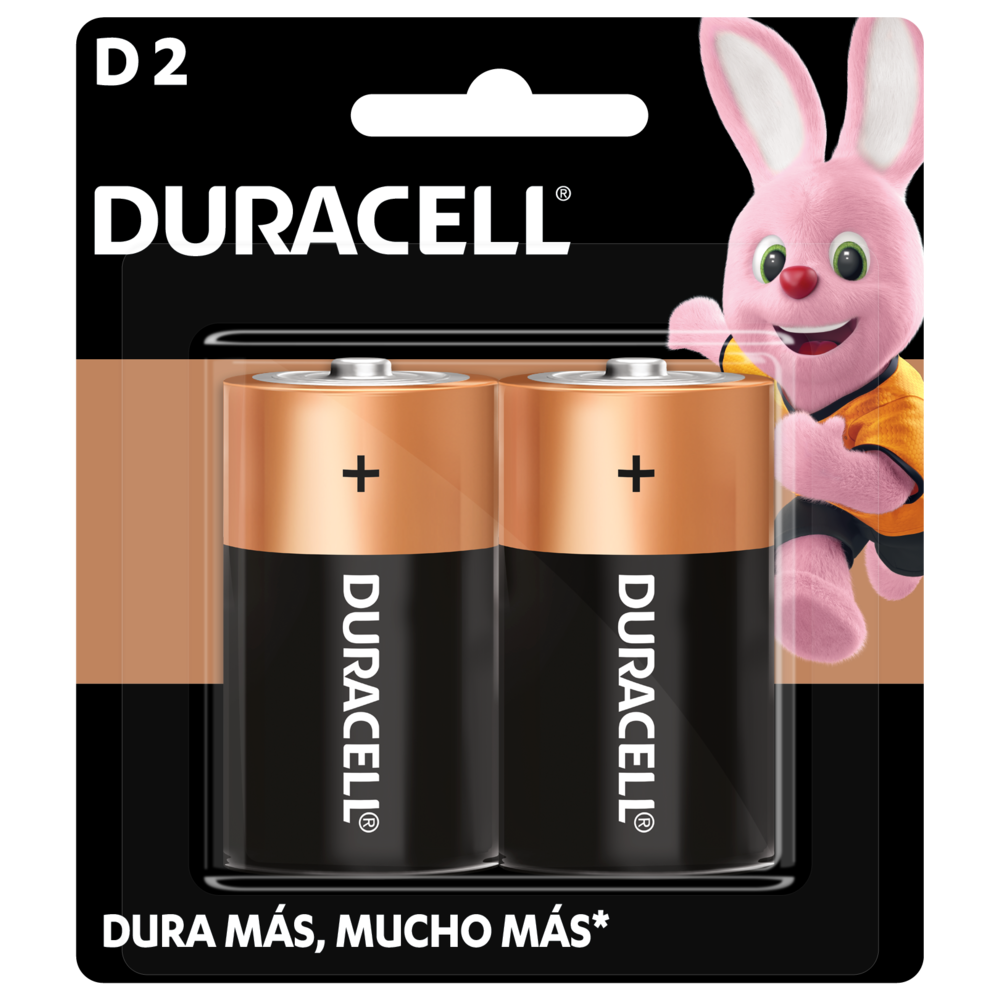PILA ALCALINA "D" "DURACELL" ( 1 PAR)