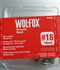 ANZUELO #18  "WOLFOX" (X100PCS)