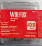 ANZUELO #20  "WOLFOX" (X 12 PCS)